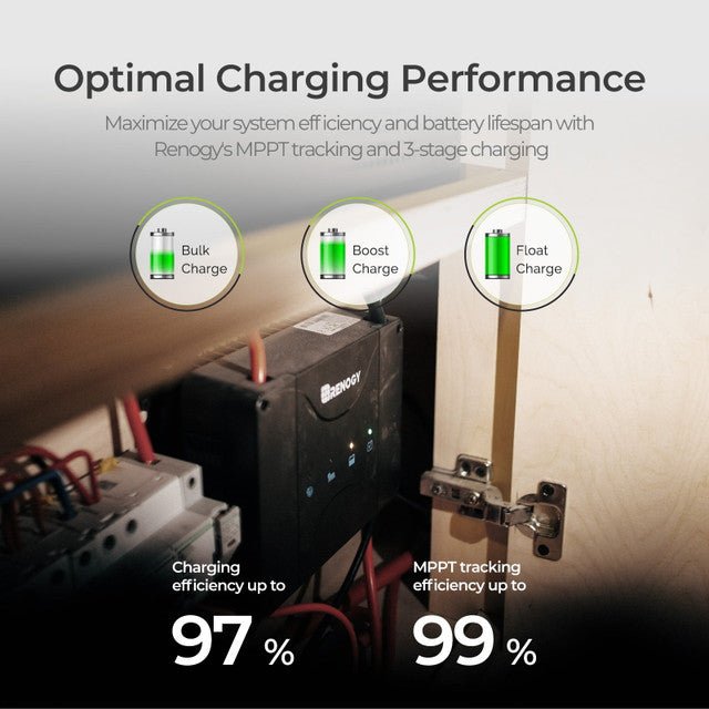 RENOGY 12V 30A Dual Input DC to DC Battery Charger with MPPT image 5
