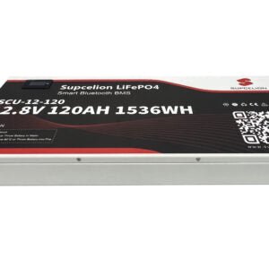 SUPCELION 12.8V LiFeP04 120Ah SLIMLINE LITHIUM BATTERY image 3