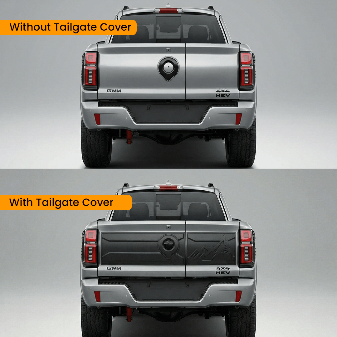 GWM ALPHA TAILGATE BLACKOUT COVER image 2