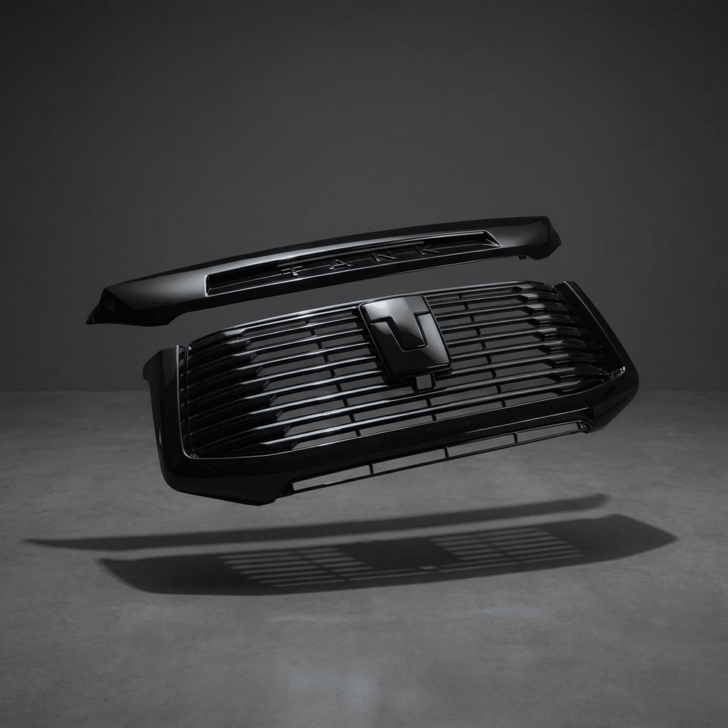 GWM TANK 500 SOLID GRILLE BLACKOUT PACK image 2