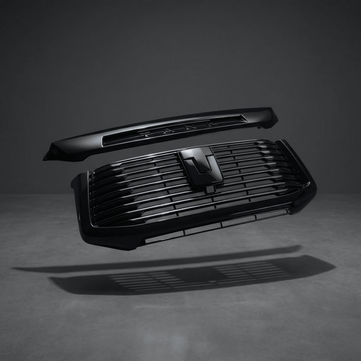 GWM TANK 500 SOLID GRILLE BLACKOUT PACK image 2