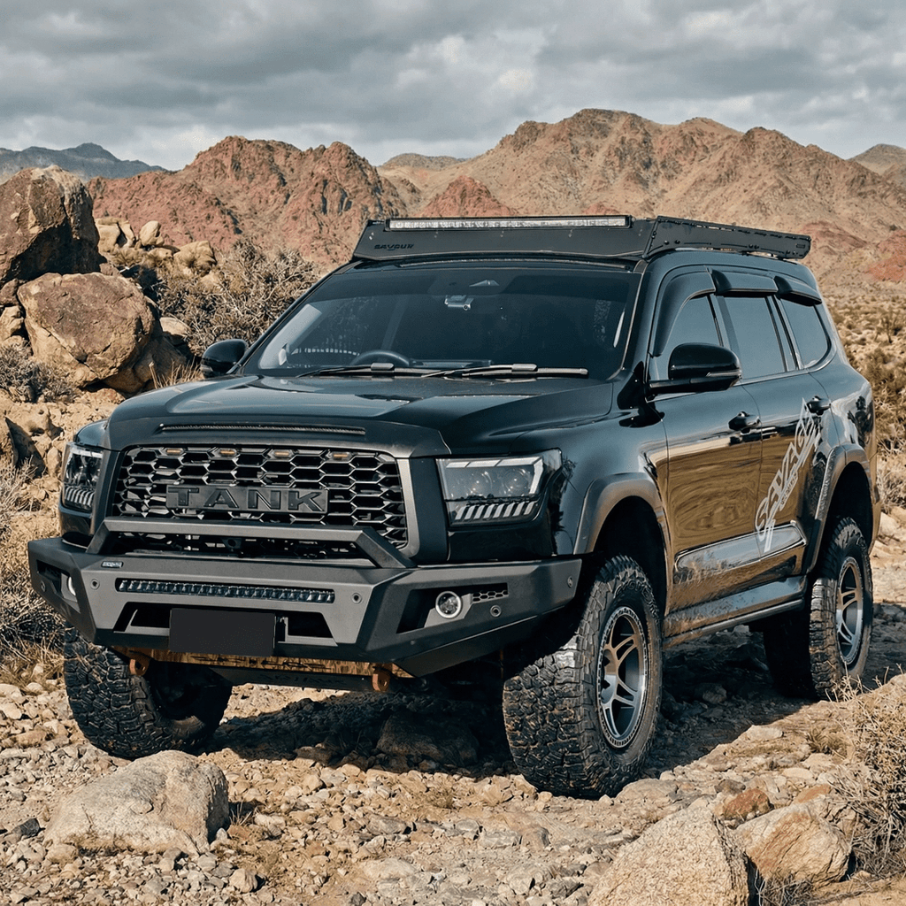 GWM TANK 500 ARMOUR FORGED HOOPLESS BULL BAR image 9