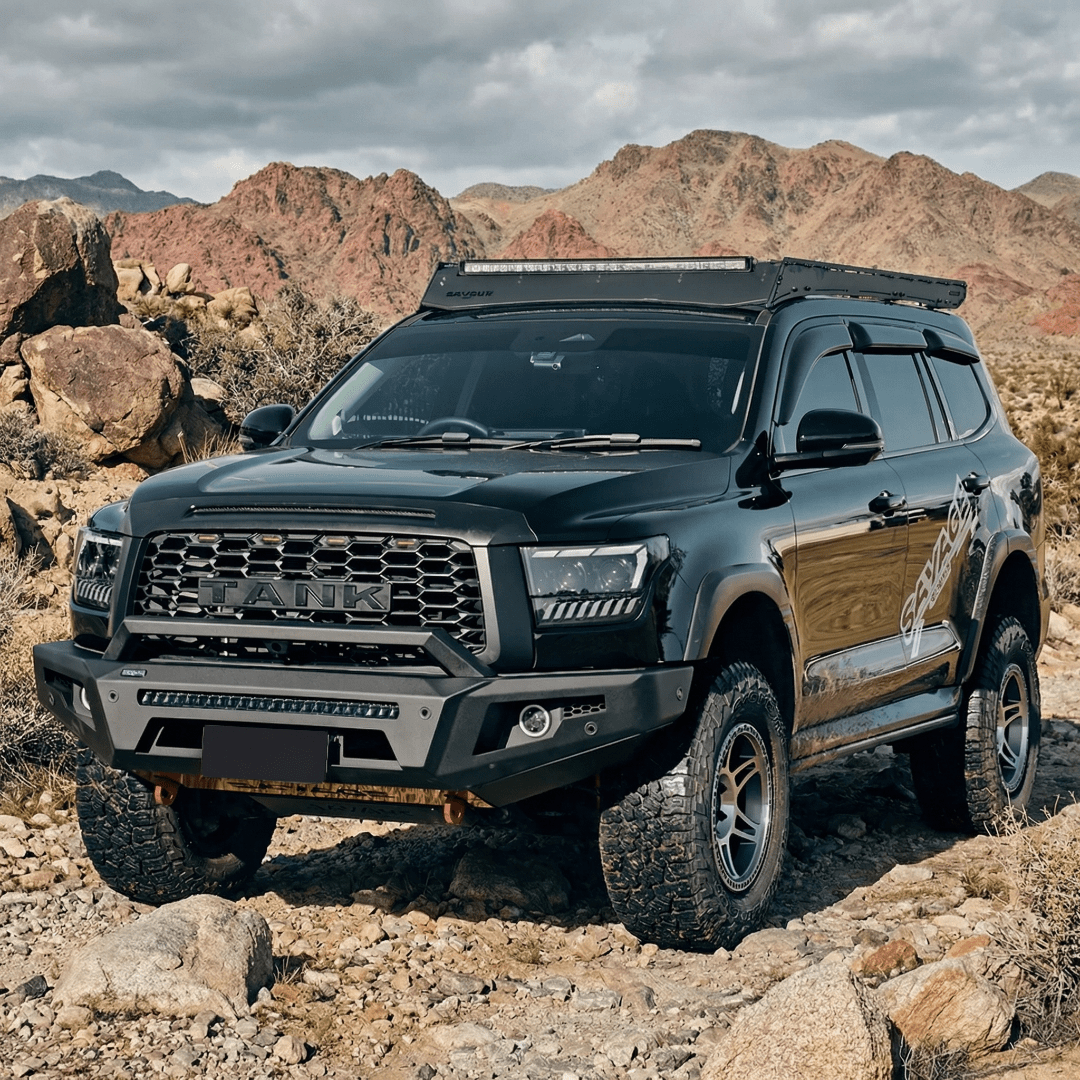 GWM TANK 500 ARMOUR FORGED HOOPLESS BULL BAR image 9