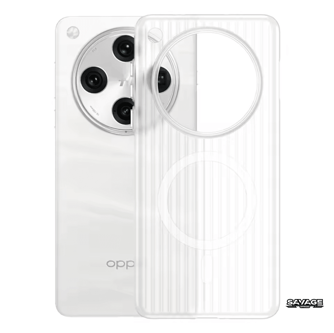 Oppo Find X8 Pro Case - MagSafe Compatible (Clear/Black Matte) image 2