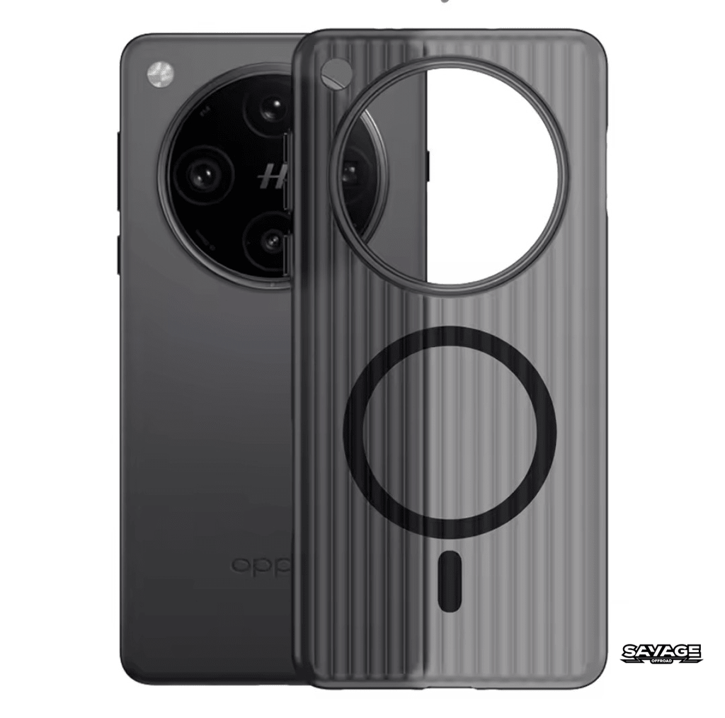 Oppo Find X8 Pro Case - MagSafe Compatible (Clear/Black Matte) image 3