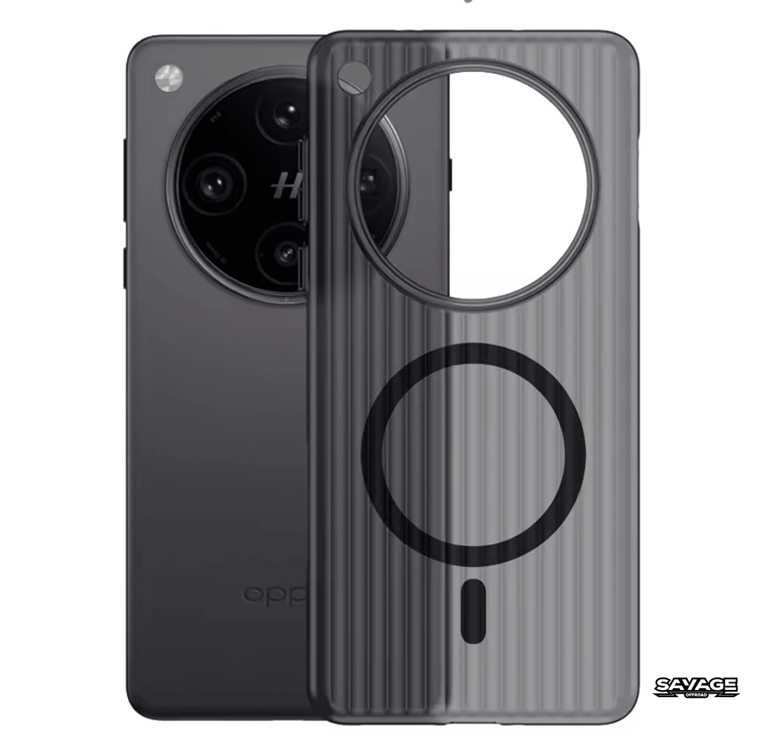 Oppo Find X8 Pro Case - MagSafe Compatible (Clear/Black Matte) image 3