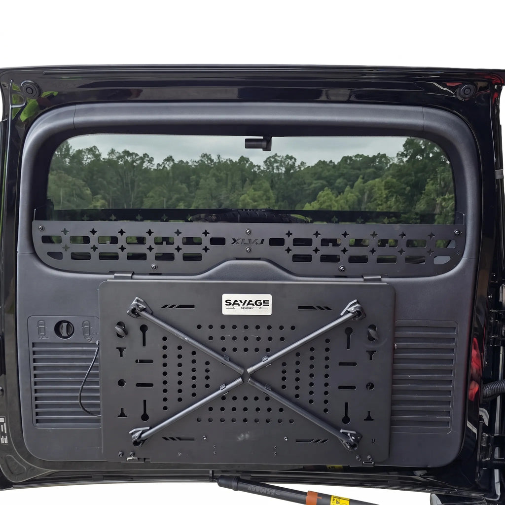 DENZA B8 TAILGATE TABLE WITH WINDOW STORAGE