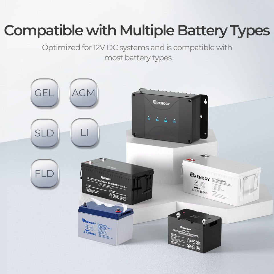 RENOGY 12V 50A DUAL INPUT DC TO DC BATTERY CHARGER WITH MPPT image 4