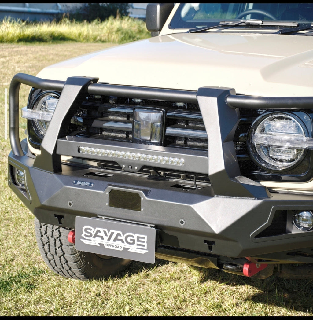 TANK 300 ARMOUR (HOOPED) BULL BAR ALL MODELS image 5