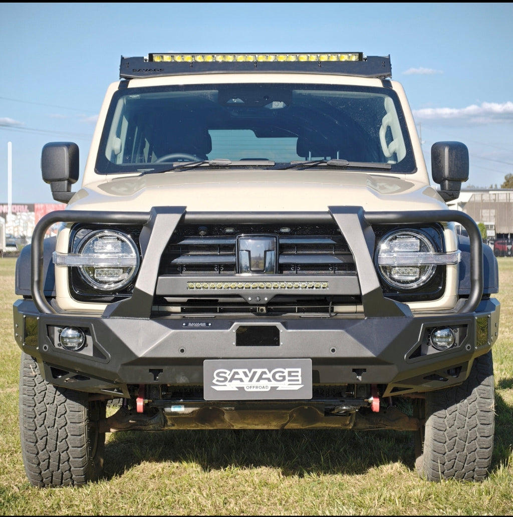 TANK 300 ARMOUR (HOOPED) BULL BAR ALL MODELS image 7
