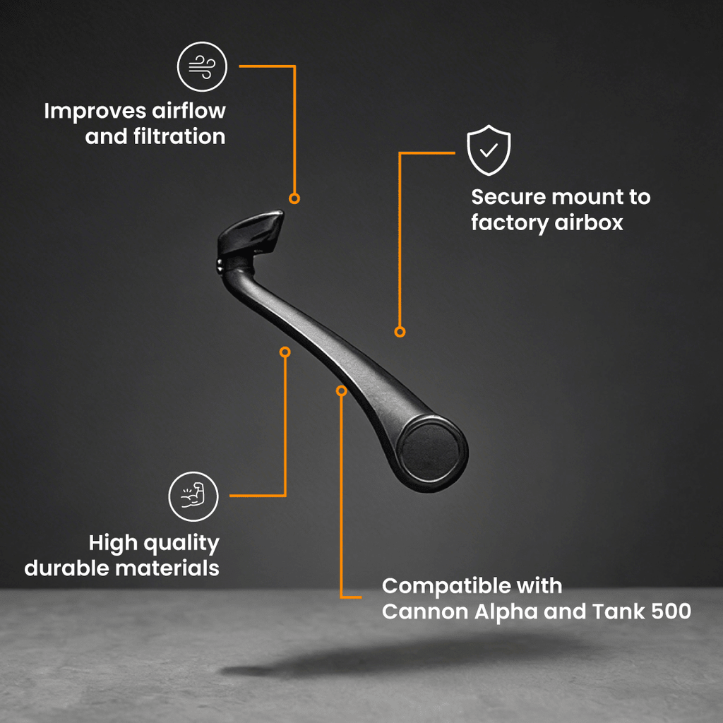 GWM ALPHA/TANK 500 TRAIL MASTER SNORKEL – ULTIMATE OFF-ROAD AIR INTAKE SOLUTION image 2