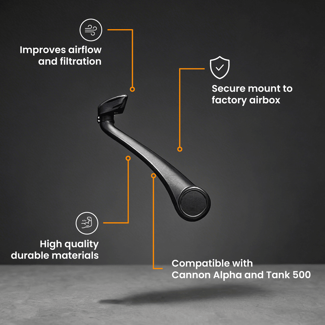 GWM ALPHA/TANK 500 TRAIL MASTER SNORKEL – ULTIMATE OFF-ROAD AIR INTAKE SOLUTION image 2